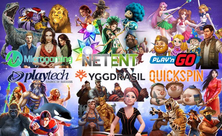 オンラインカジノのソフトウェア会社 ゲームプロバイダ一